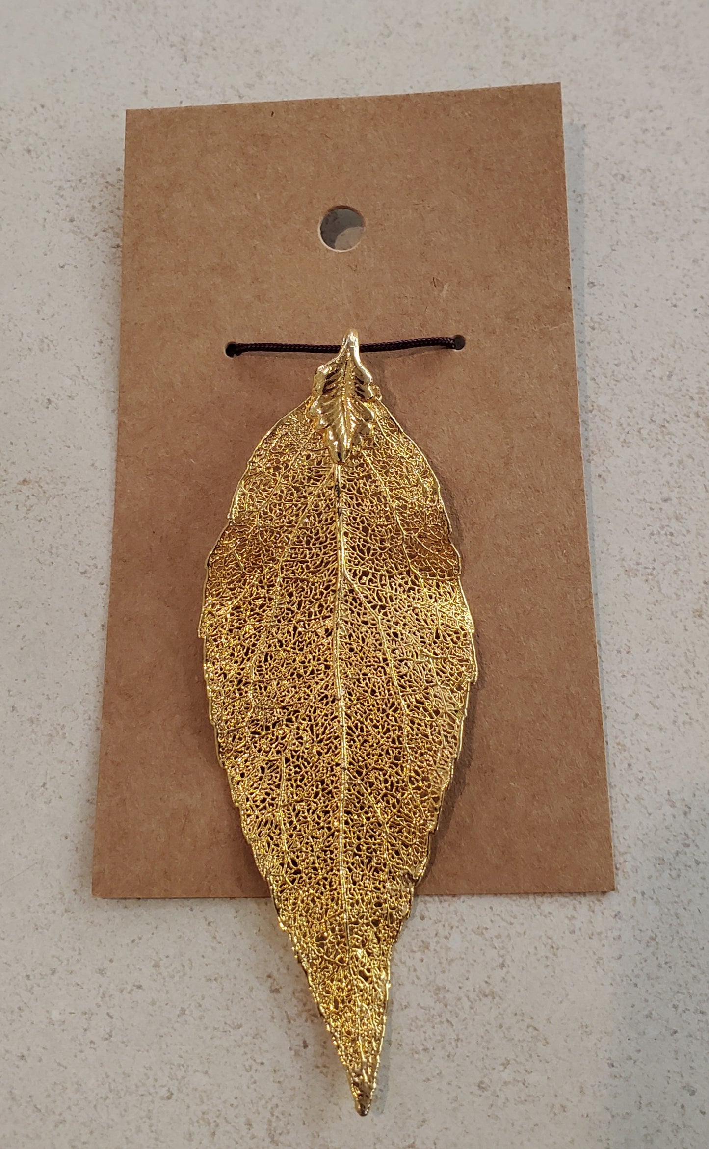 Bonita - Gold Leaf Pendant