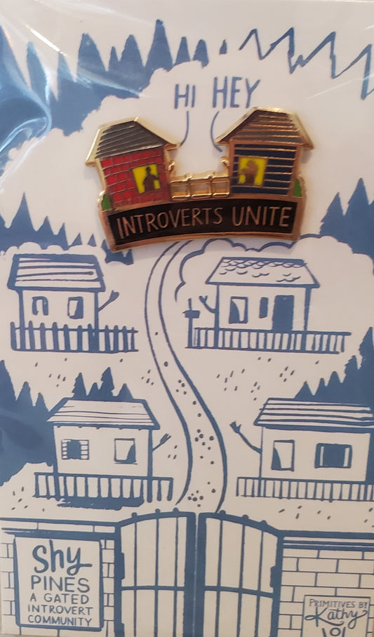 Pin - Enamel - Introverts