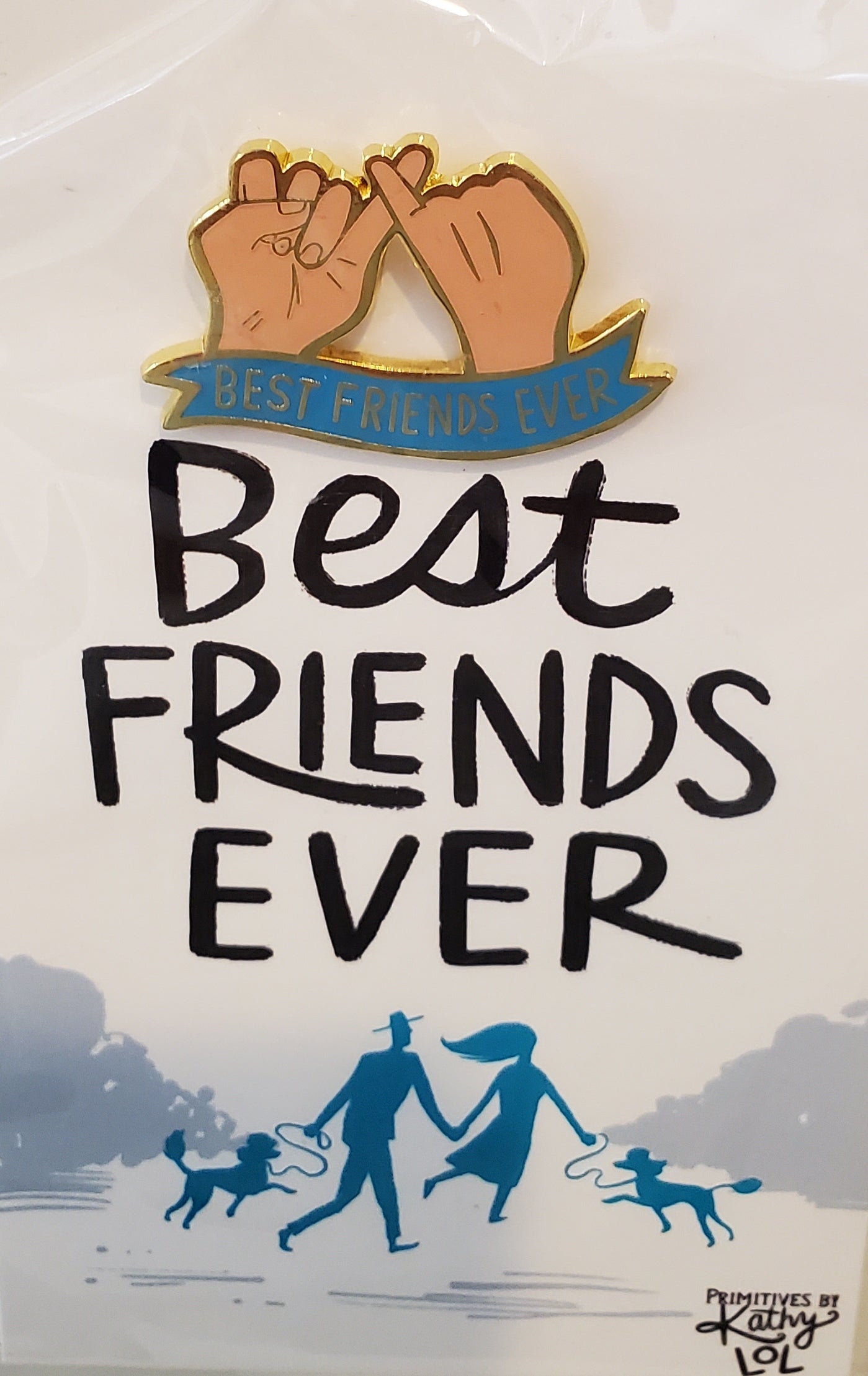 Pin - Enamel - Best Friends