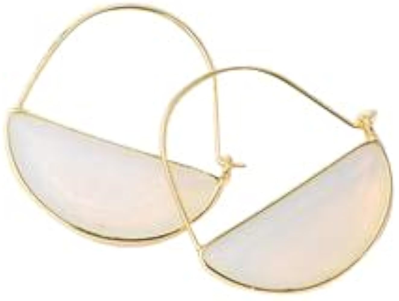 Scout - Earrings - Stone Prism Hoops