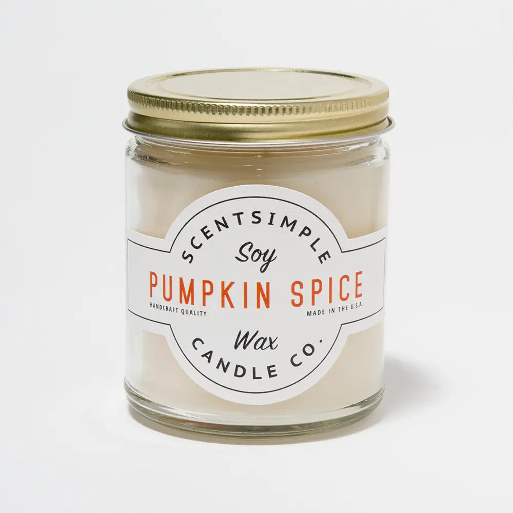 Scent Simple Candle - Pumpkin Spice