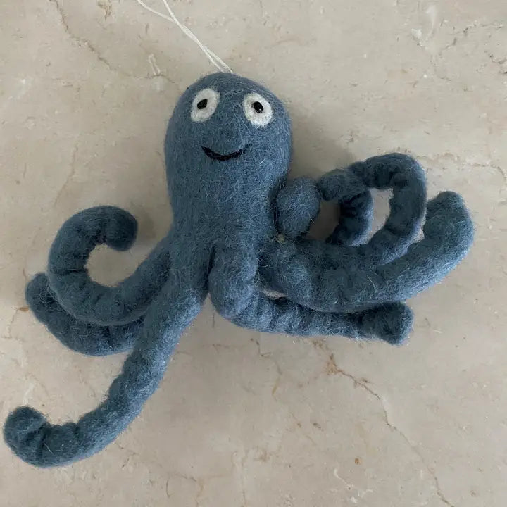 Ornament - Felt - Octopus Henry