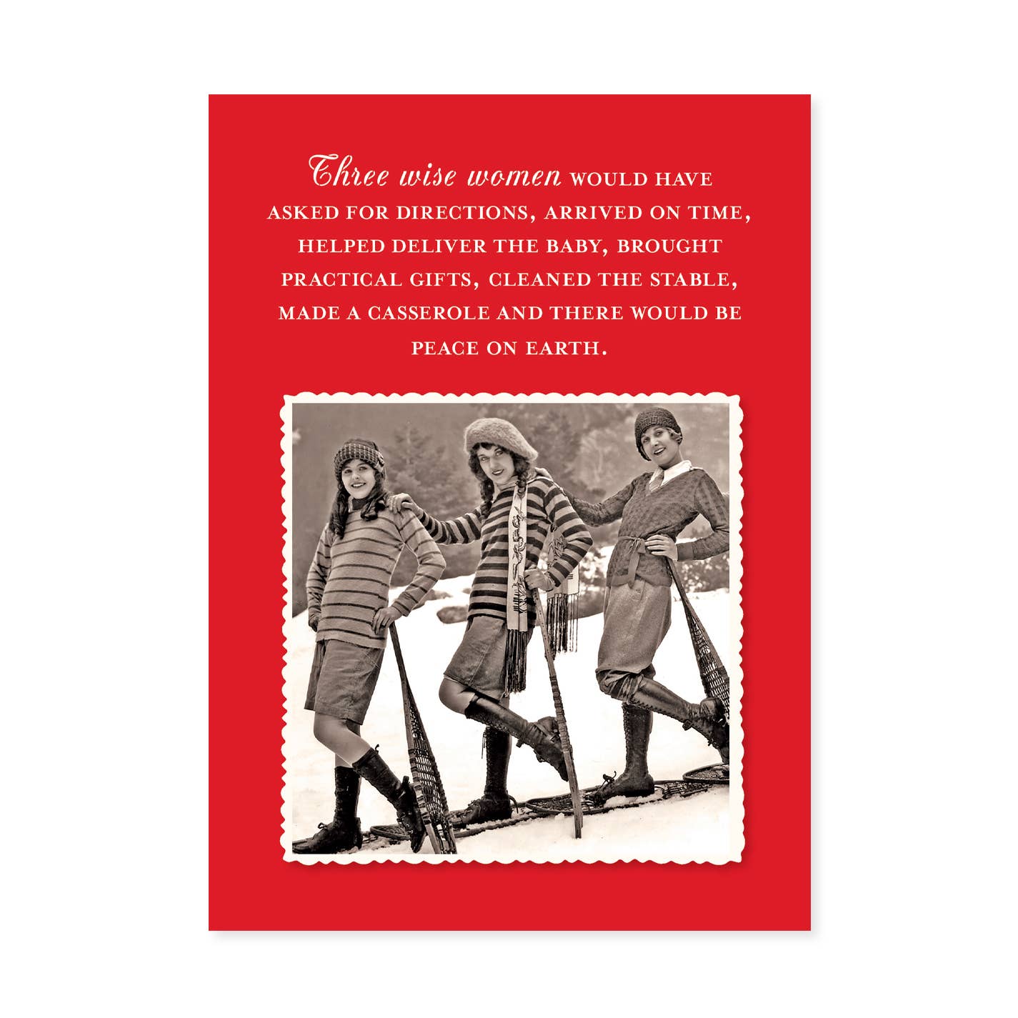 Three Wise Women Holiday Card