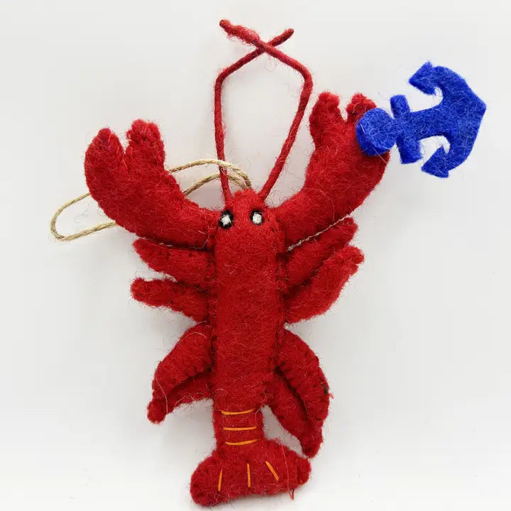 Ornament - Felt - Lobster