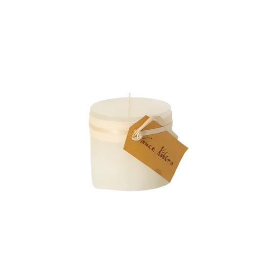 Melon White 3x3 Timber Candle