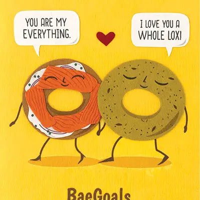 Card - Everything Bagel