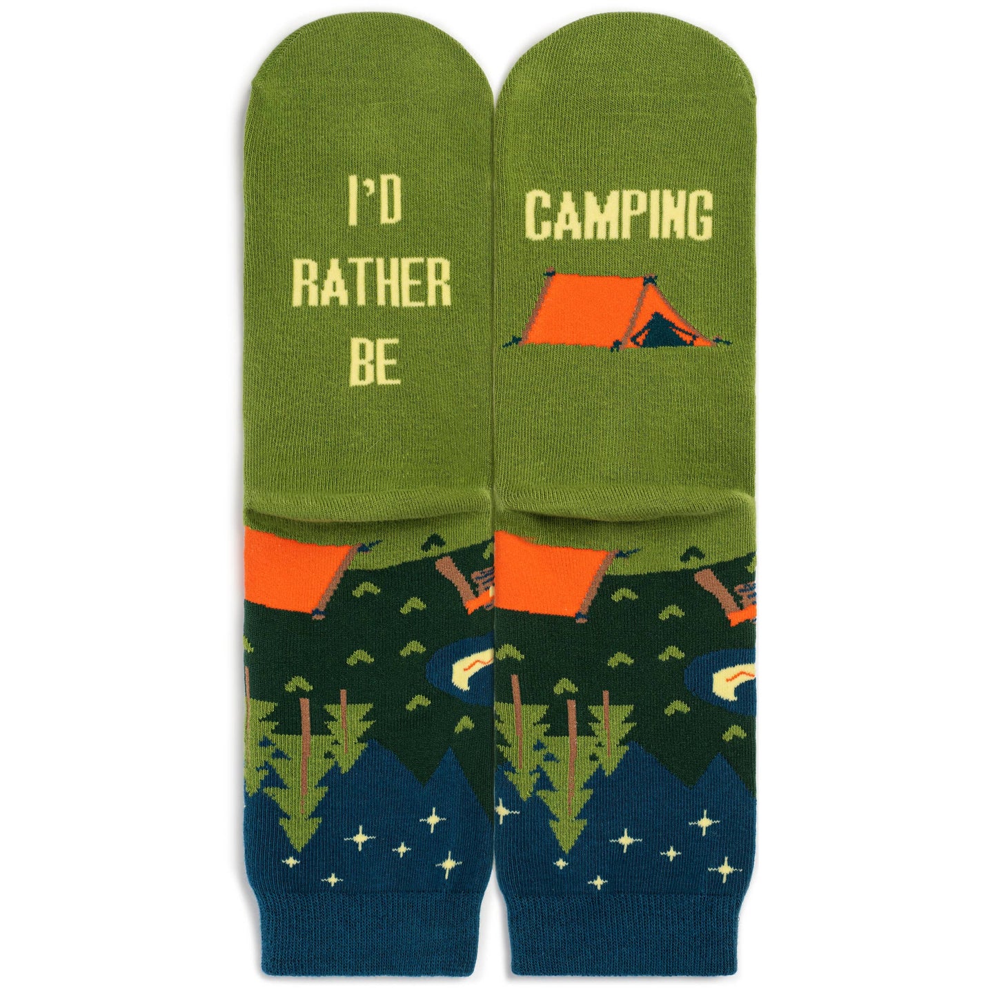 Lavley - I'd Rather Be Camping Socks