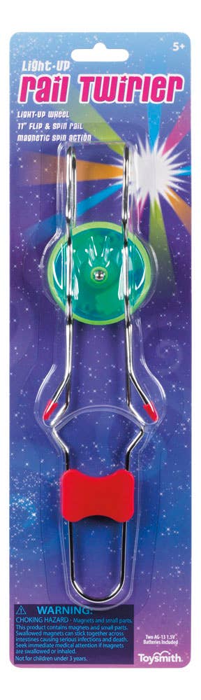 Toysmith Light-Up Rail Twirler (Colors May Vary)