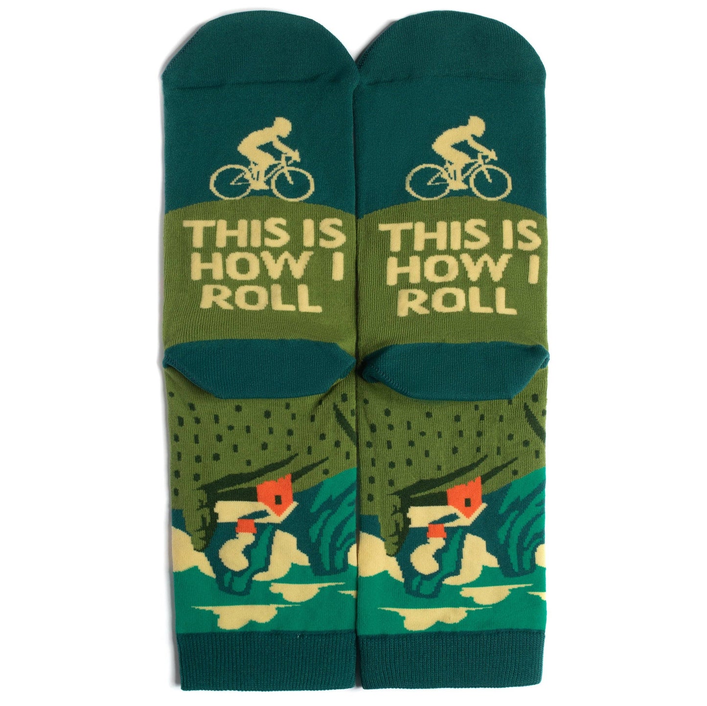 Lavley - This Is How I Roll (Bike) Socks