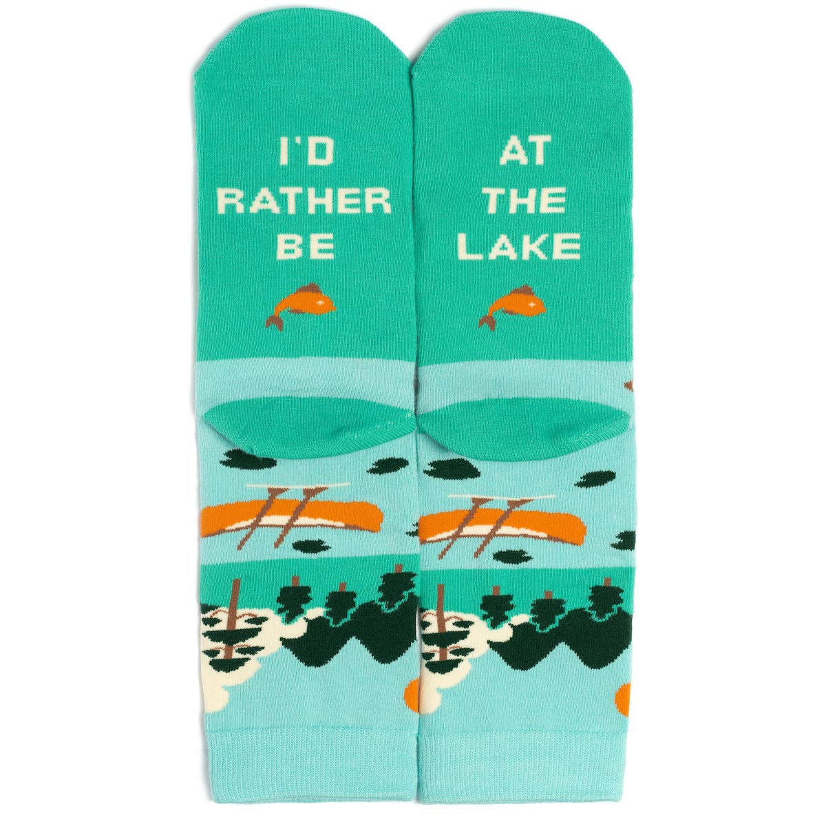Lavley - I'd Rather Be At The Lake Socks