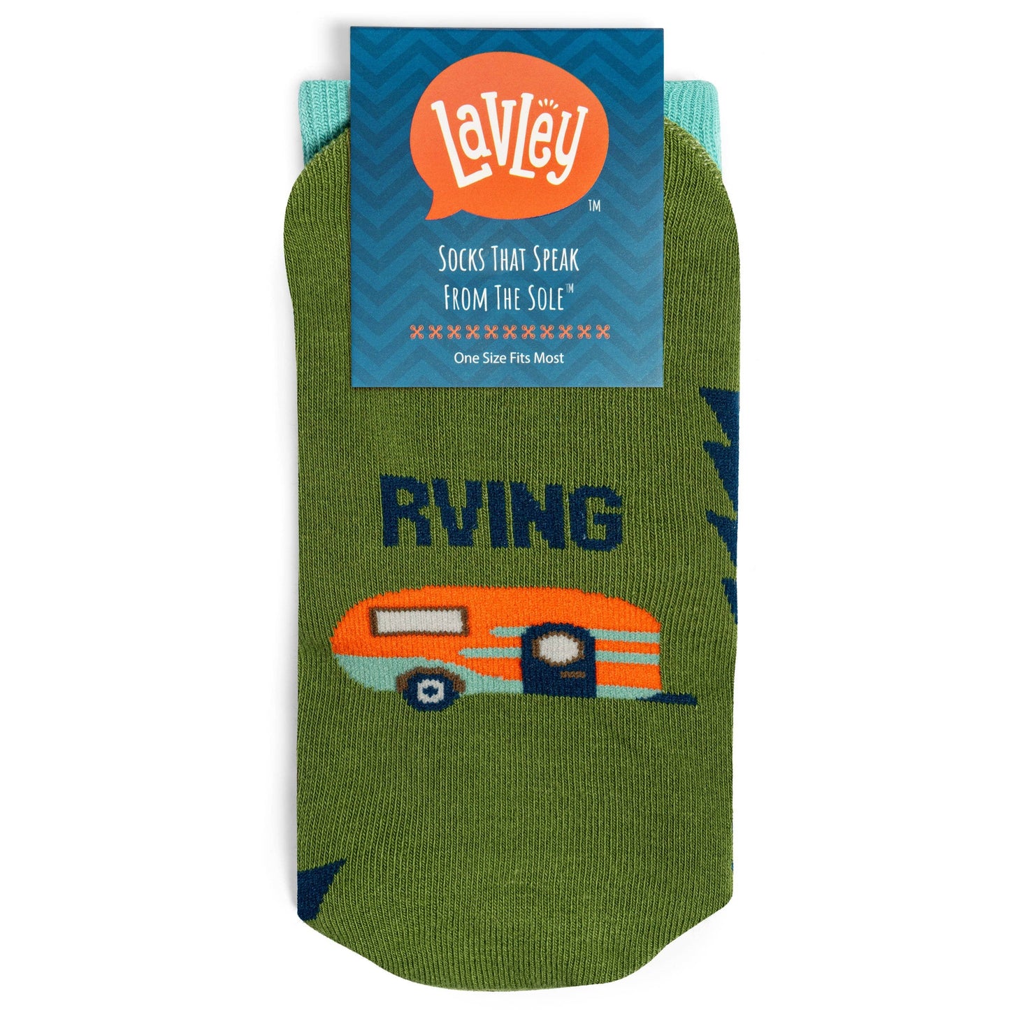 Lavley - I'd Rather Be RVing Socks