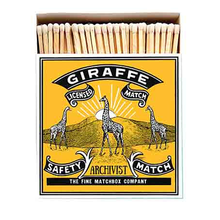 Archivist - Matches - Giraffe