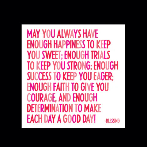 Quotable - Magnet - M127 - May you always have happiness to keep you sweet
