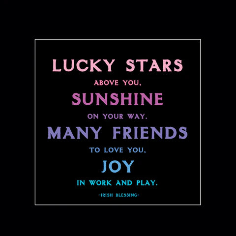 Quotable - Magnet - MD281 Lucky Stars