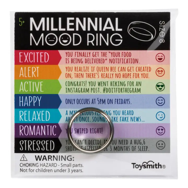 Toysmith - Millennial Mood Ring