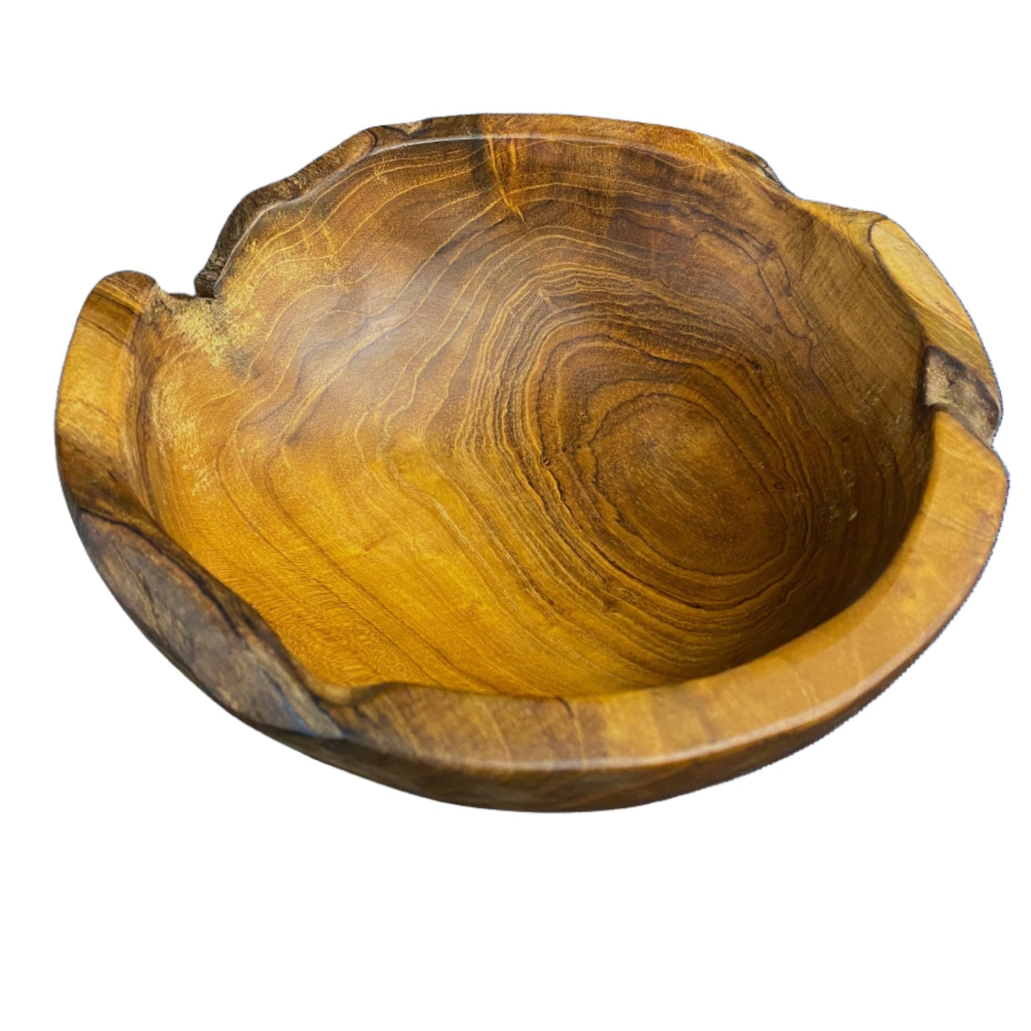 Small Live Edge Salvaged Teak Bowl