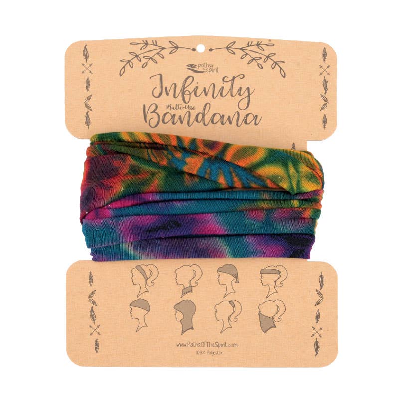 Tie Dye Infinity Headband