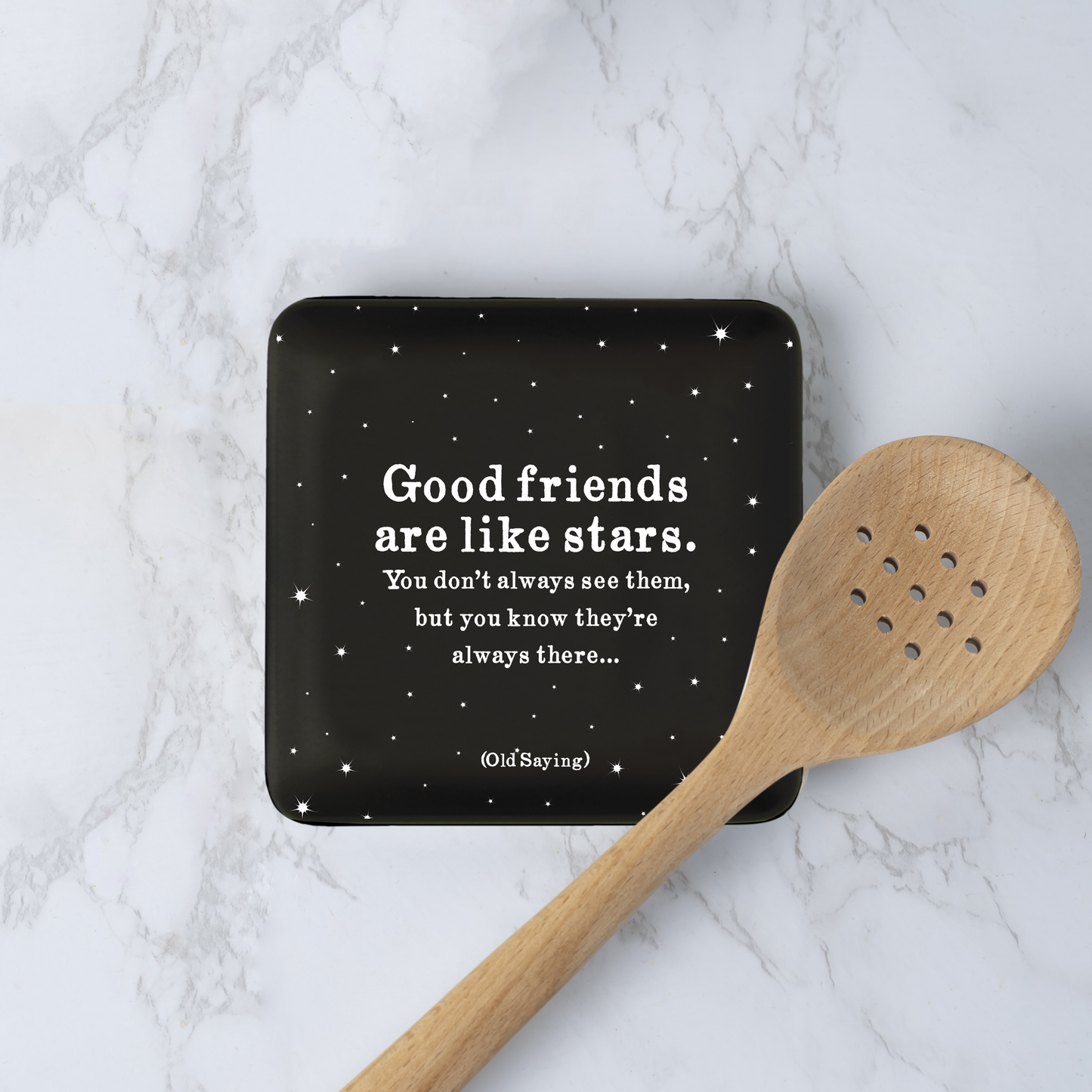 Trinket Dish - Good Friends Stars (Old Saying)