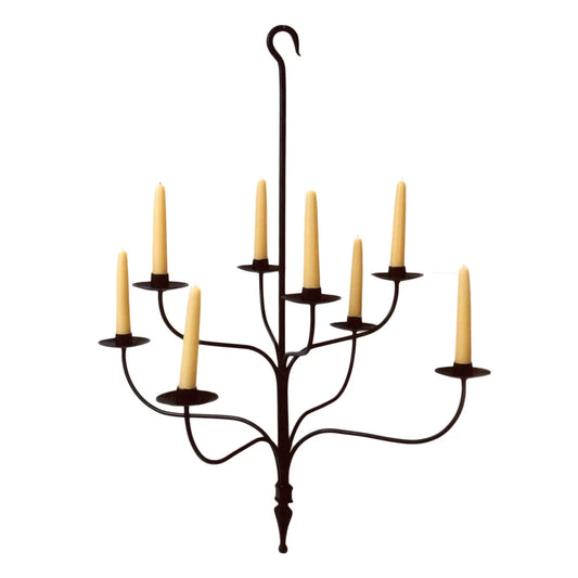 Wrought Iron - 8 Taper Chandelier