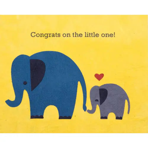 Card - Elephant Congrats