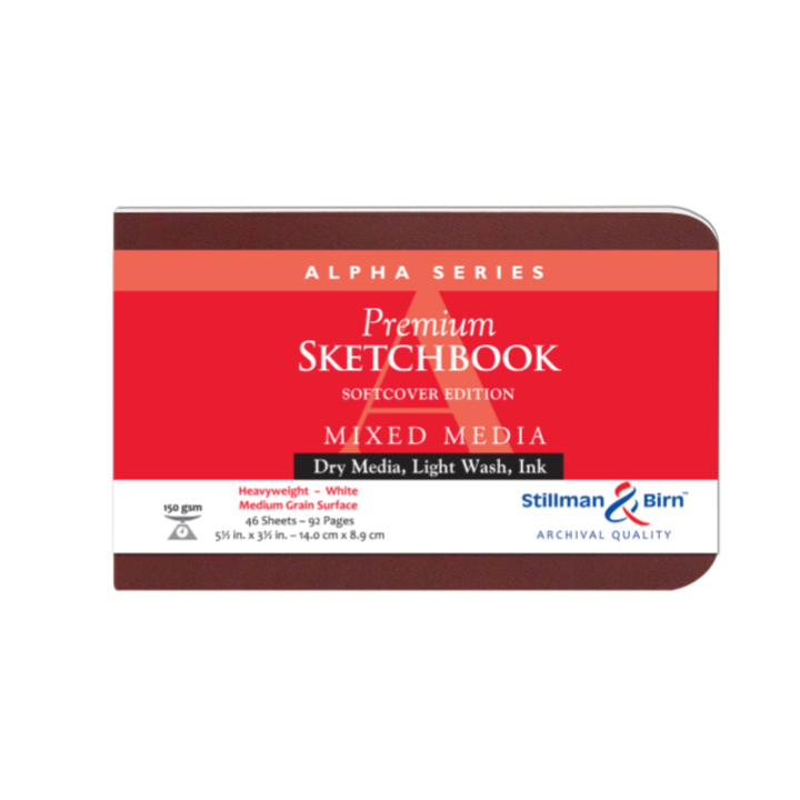 Art Supplies - Mixed Media Sketchbook