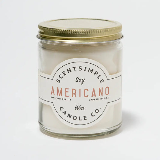 Scent Simple Candle - Americano