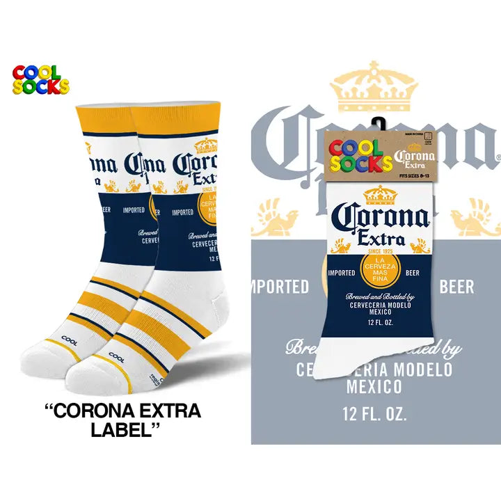 Cool Socks - Corona Extra Mens – The Center for Entrepreneurial Studies