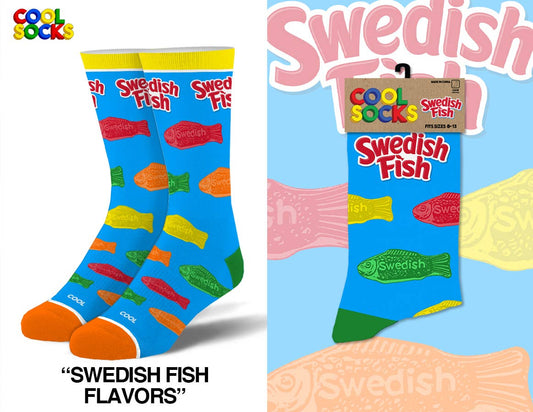 Swedish Fish Flavors - Mens Crew Folded