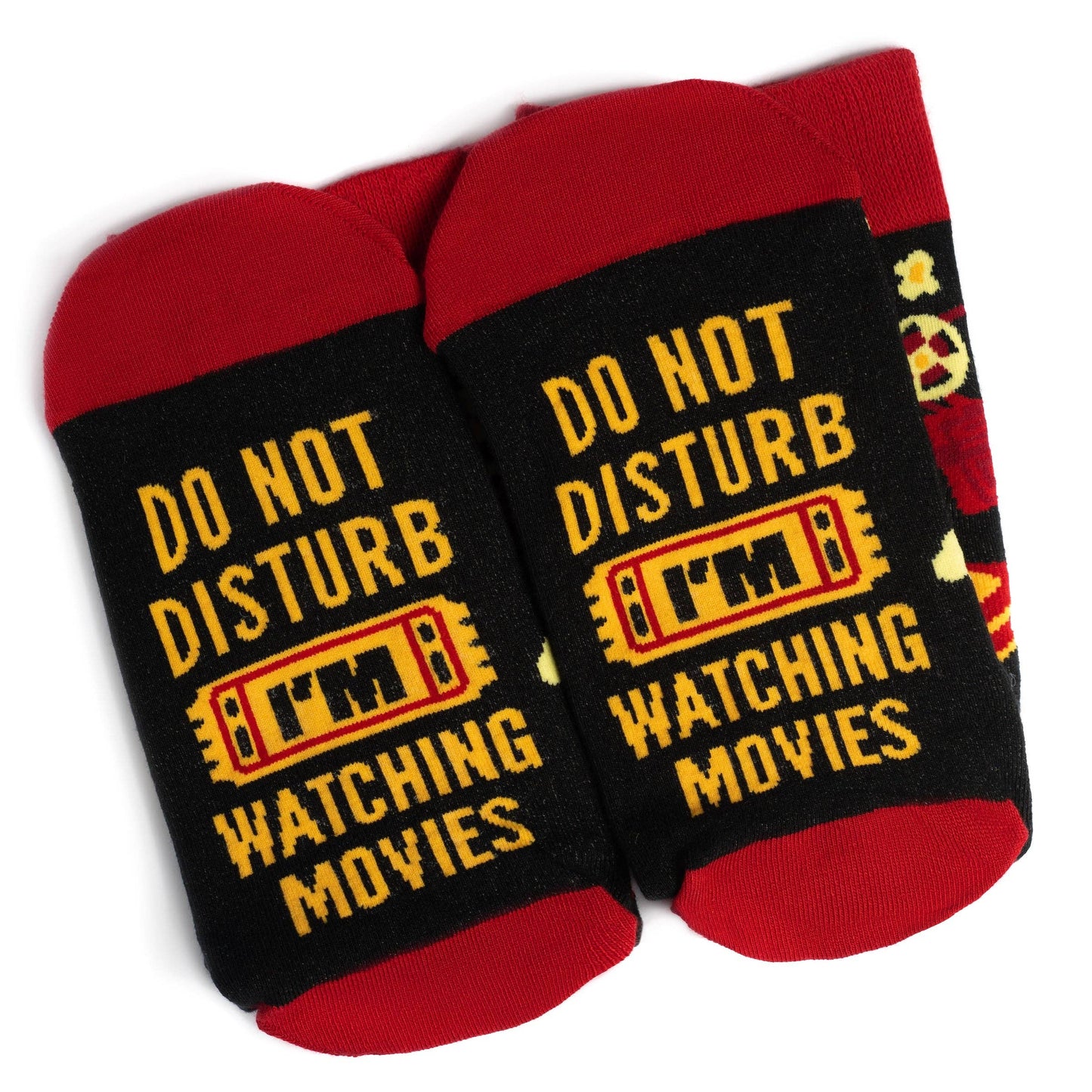 Lavley - Do Not Disturb, I'm Watching Movies Socks