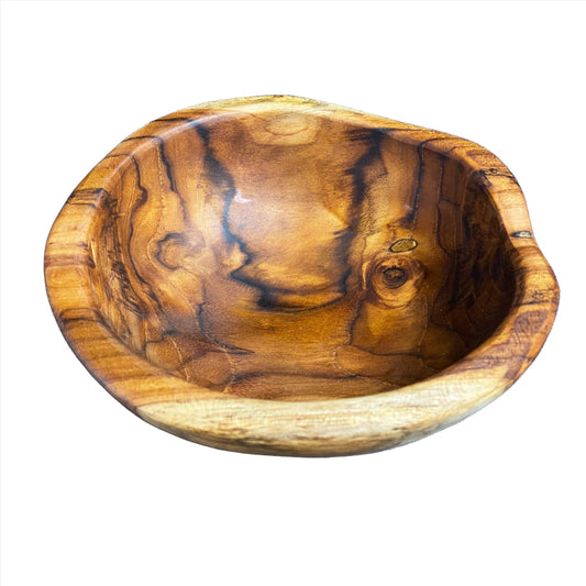 Small Live Edge Salvaged Teak Bowl