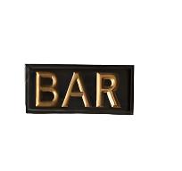 Wooden Bar Sign