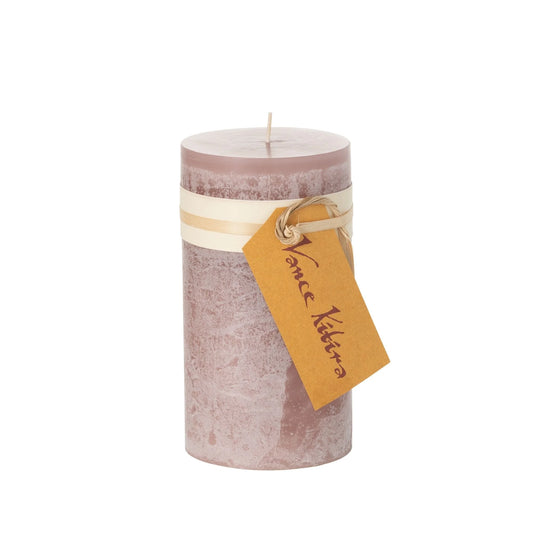 Rustic Mauve 3x6 Timber Candle