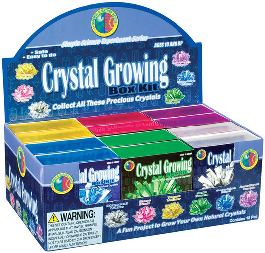 Toysmith Crystal Growing Kit, Colors May Vary