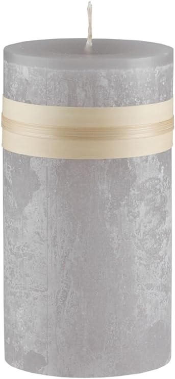 Dove Gray 3x6 Timber Candle