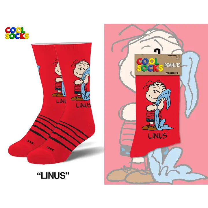 Cool Socks - Peanuts - Linus Mens