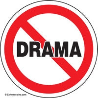 Pin - No Drama