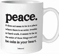 Mini Mug - Peace