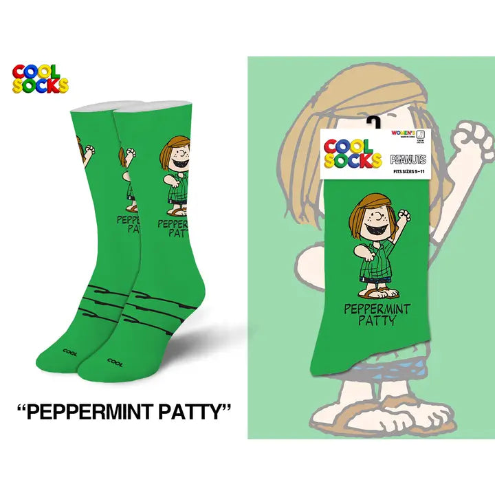 Cool Socks - Peanuts - Peppermint Patty W