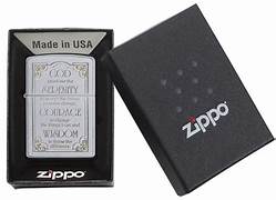 Zippo - Lighter - Serenity Pray
