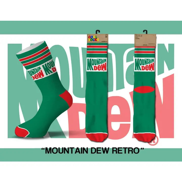 Cool Socks - Mountain Dew Retro