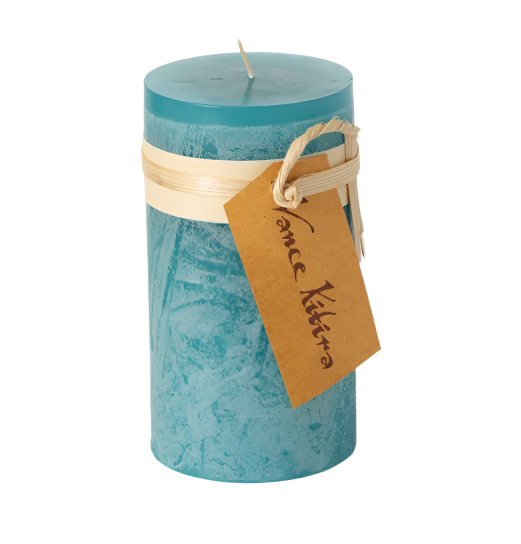 Sea Glass 2x4 Timber Candle