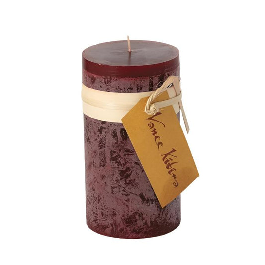 Wine 3x6 Timber Candle