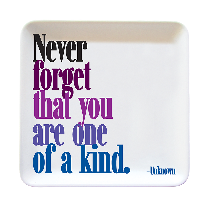 Quotable - Trinket Dishes - Never Forget (Unknown)